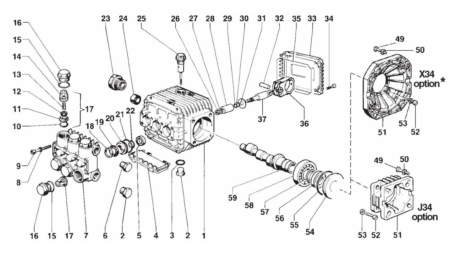 BE PE-2565HWAGENSP Pressure Washer Assembly-2 Parts by BE Power Equipment
