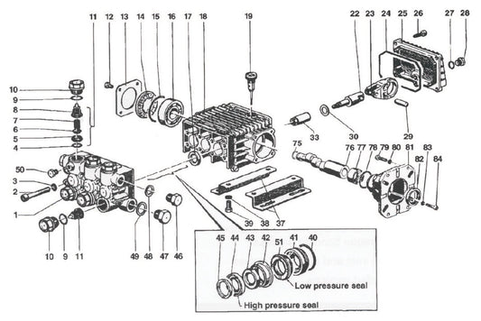 BE PE-4013HWPAGEN Pressure Washer Assembly-2 Parts by BE Power Equipment