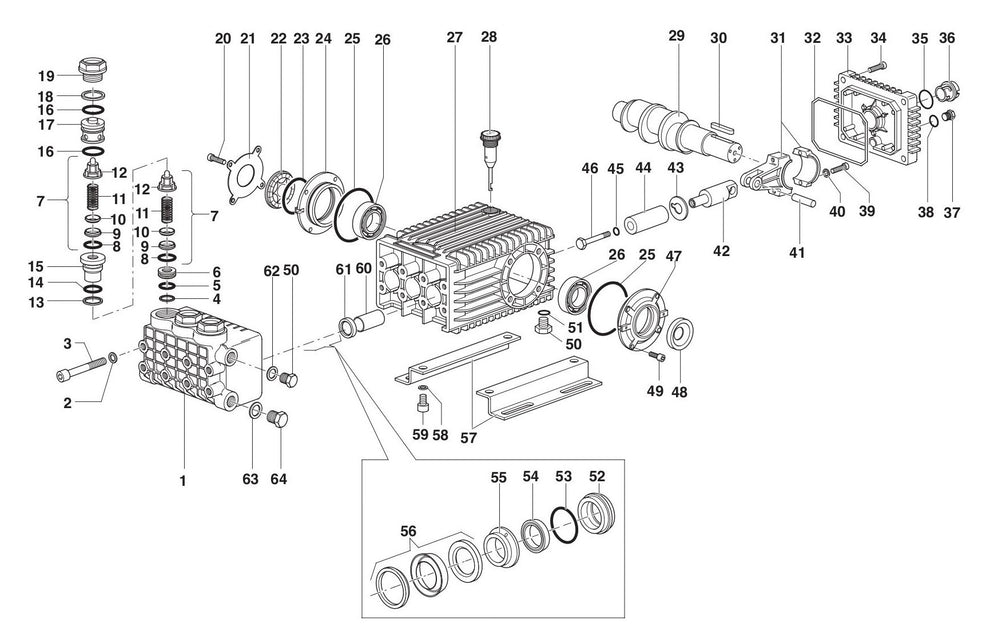 BE PE-5024HWEBGEN Pressure Washer 66 Series,TSP Assembly Parts by BE Power Equipment
