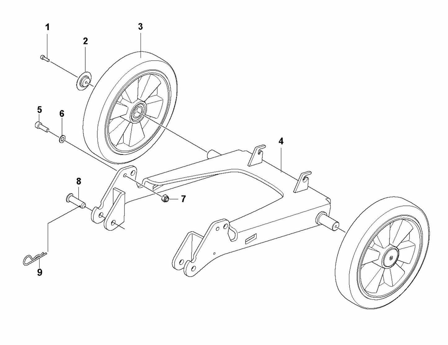 PG 510 Chassis Assembly Parts