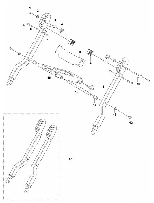 PG 510 Frame Assembly-2 Parts