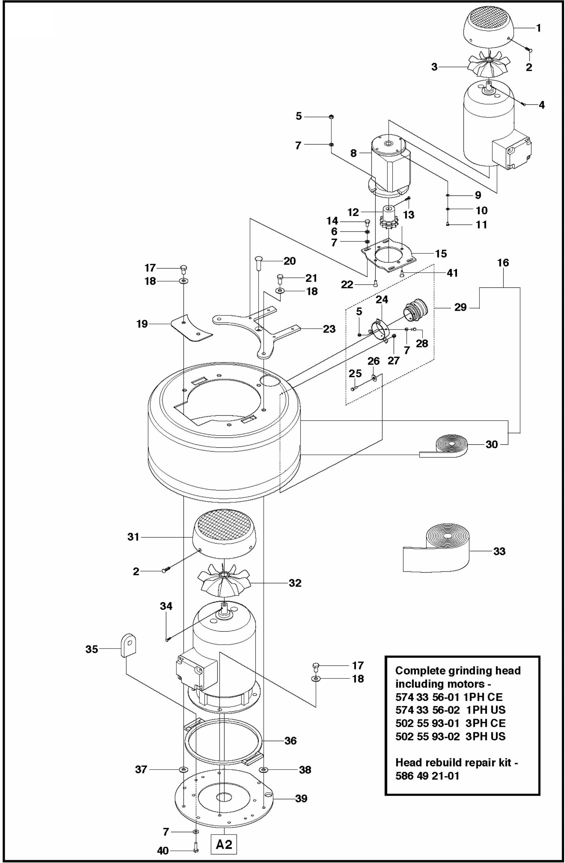 PG 530 (SN 0904-01 and forward) Cover Assembly Parts