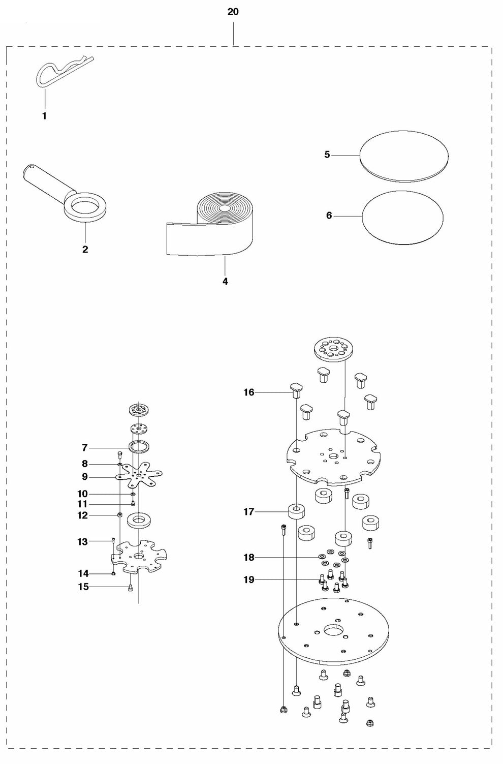 PG 680 RC On Site Assembly Parts By Husqvarna