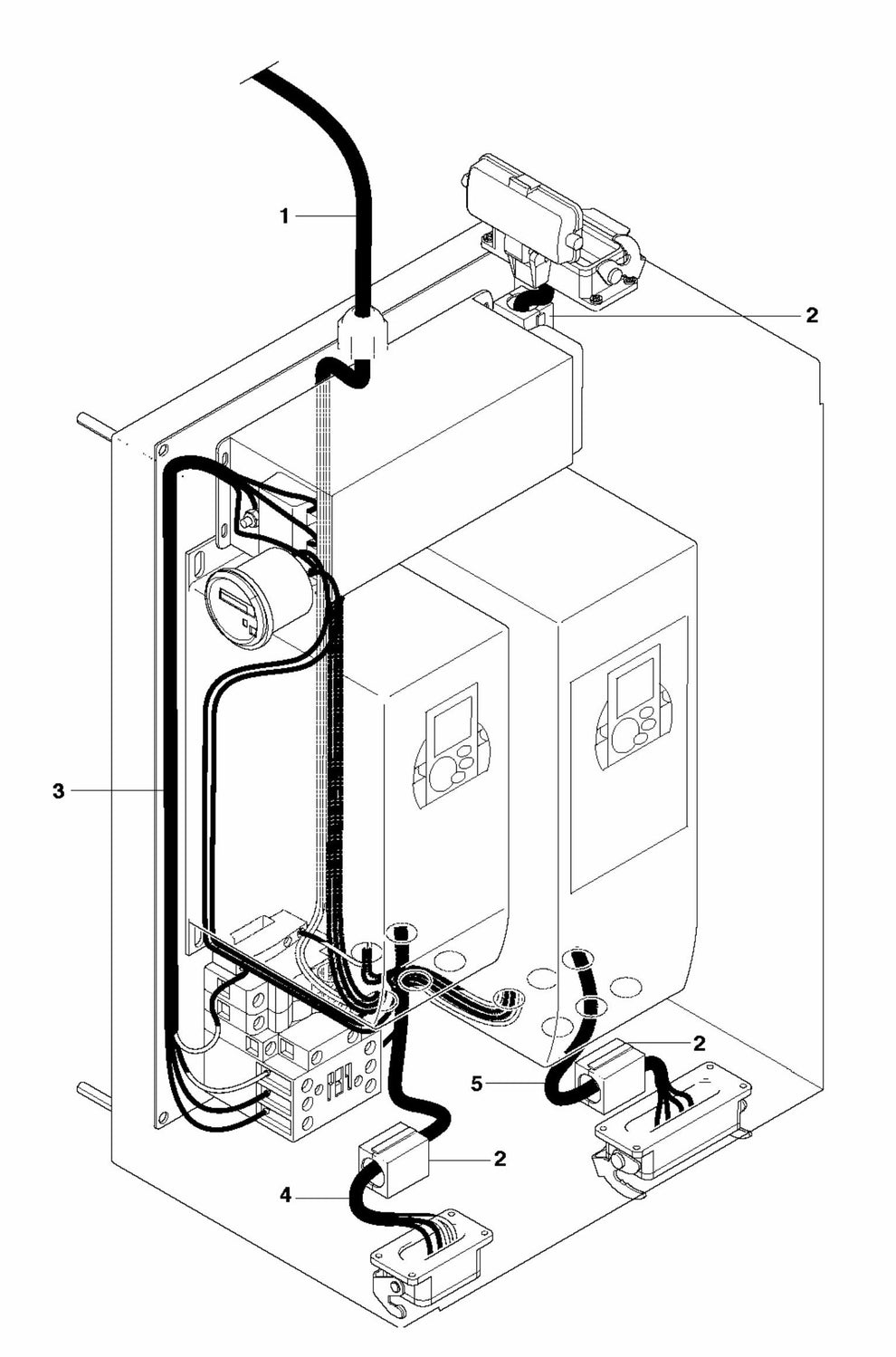 Electrical Assembly Parts-1 For PG 680 By Husqvarna