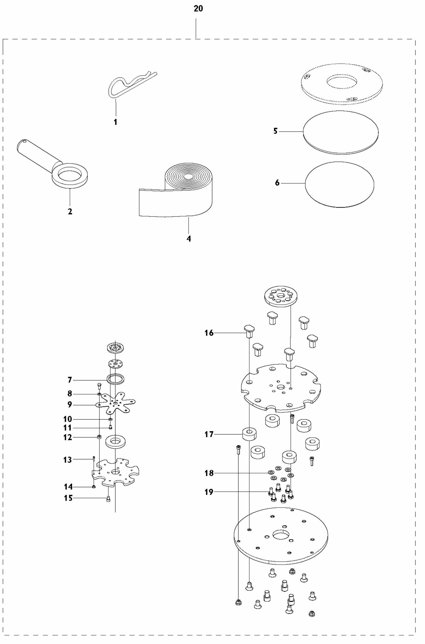 PG 820 RC On Site Assembly Parts By Husqvarna