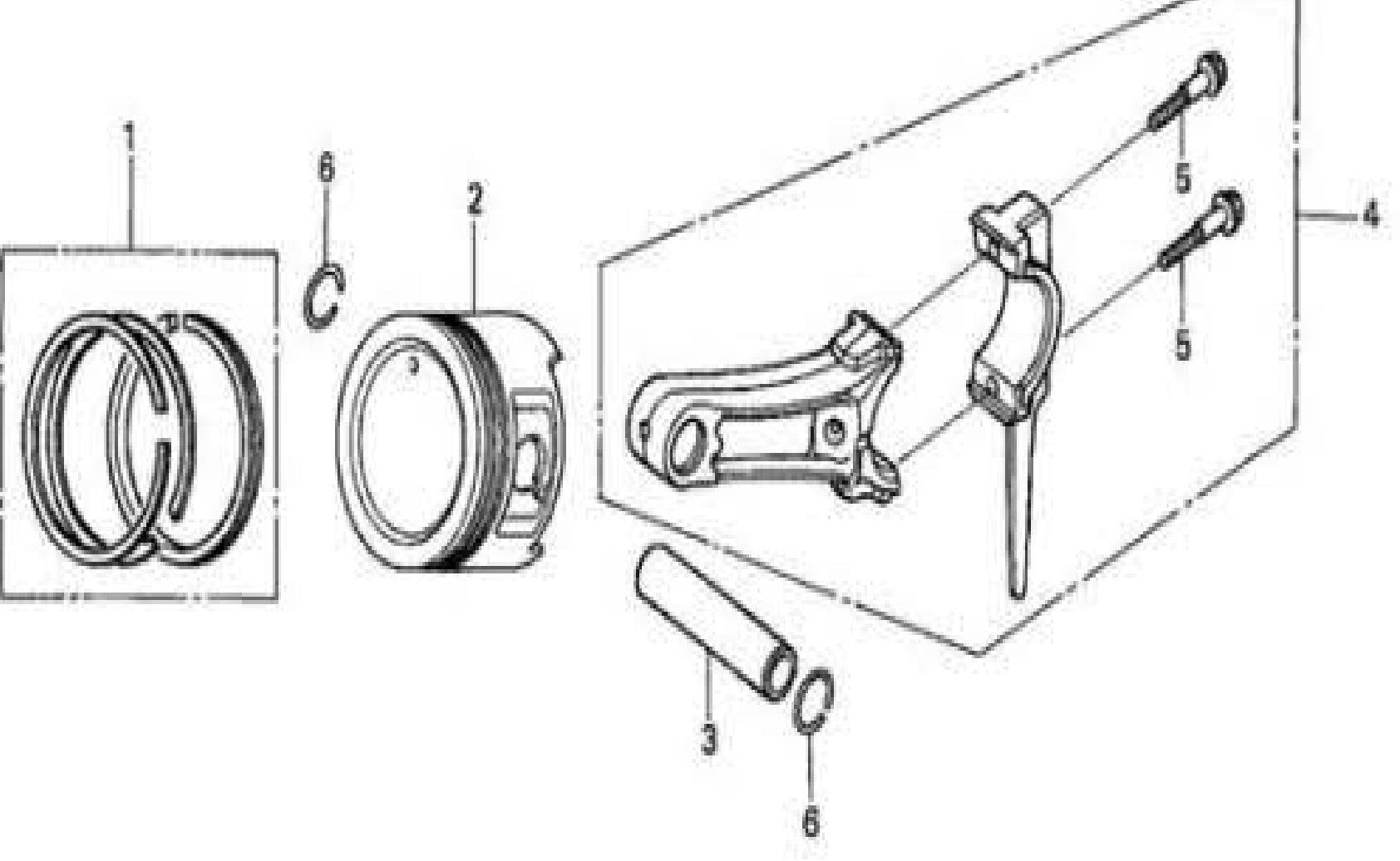 Piston Assembly Parts For MAC5501G Air Compressor By Makita