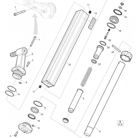 PL 100 Pusher Leg Parts By Atlas Copco