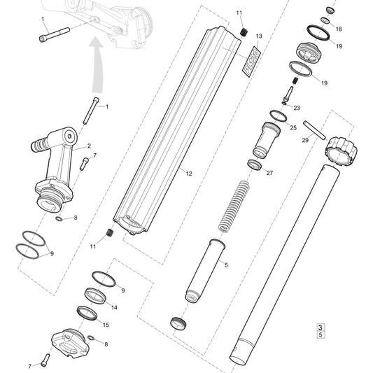 PL 120 Pusher Leg Parts By Atlas Copco
