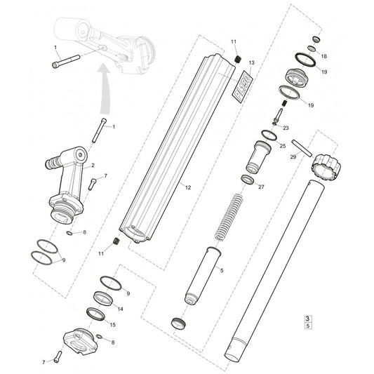 PL 150 Pusher Leg Parts By Atlas Copco