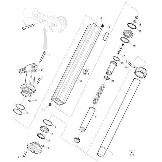 PL 70 Pusher Leg Parts By Atlas Copco