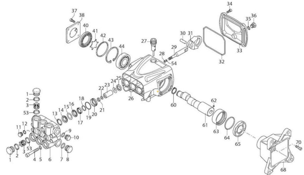 CA-2504-0MHB, CA-2504-0MHB (sn:10761653-10919992) Pump Assembly Parts By Mi-T-M