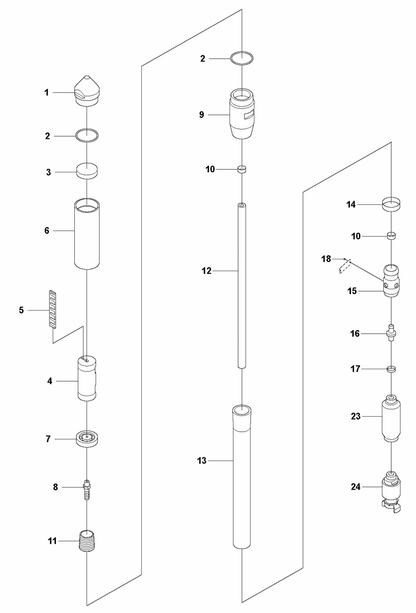 PV 47 Complete Product Assembly Parts By Husqvarna