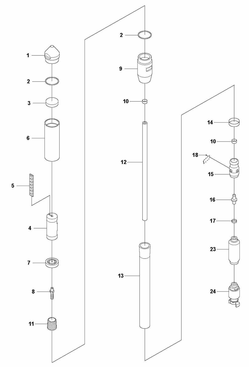 PV 47 Complete Product Assembly Parts By Husqvarna