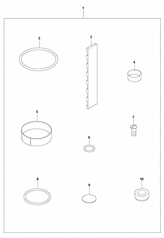 PV 57 Service Kit Assembly Parts By Husqvarna