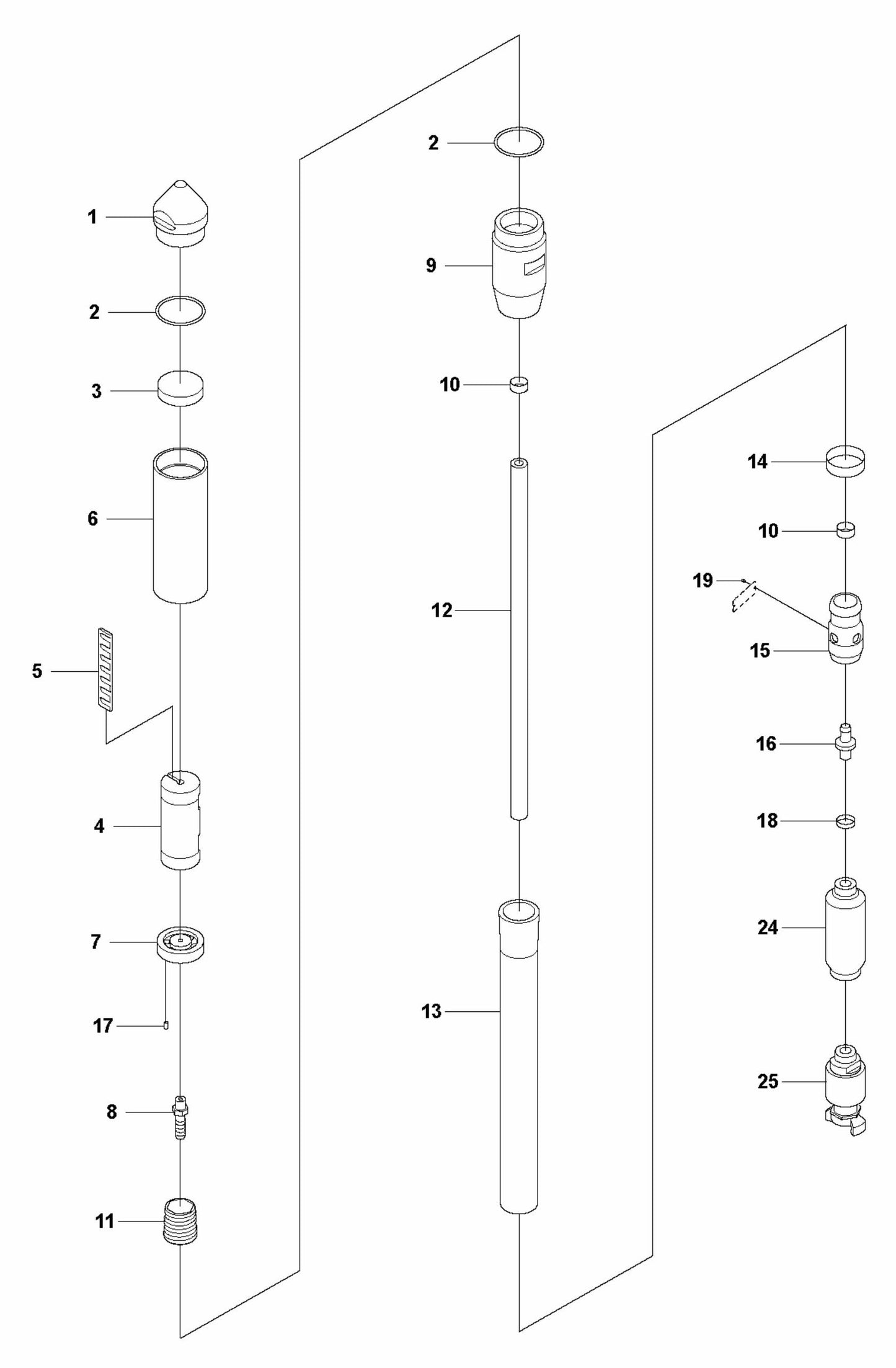 PV 67 Complete Product Assembly Parts By Husqvarna