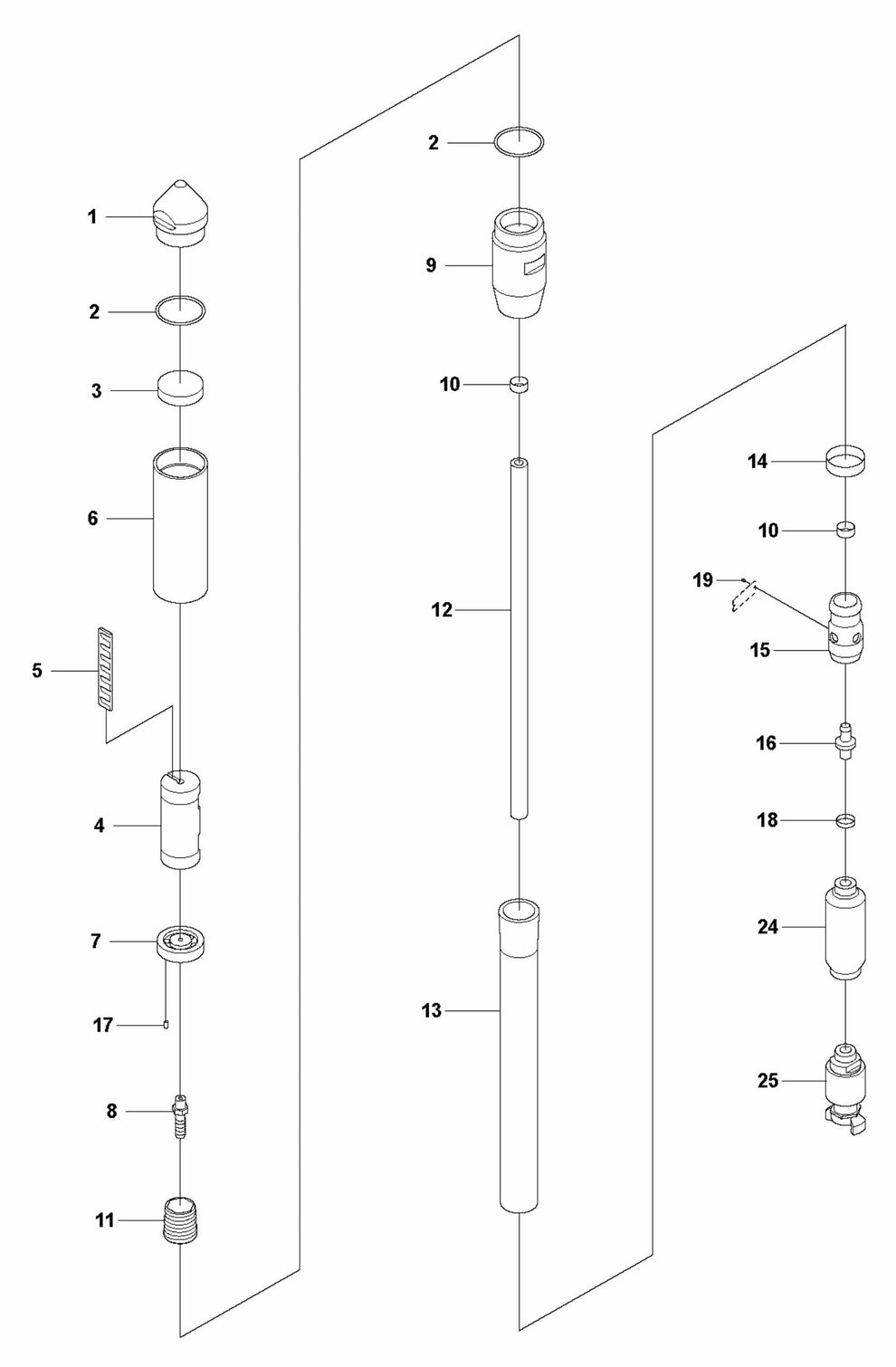 PV 67 Complete Product Assembly Parts By Husqvarna