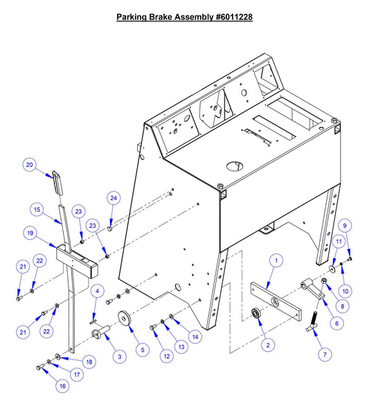 CC6566 Parking Brake Assembly
