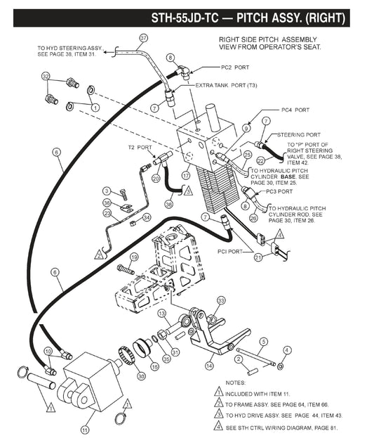 STH Pitch Assembly (Right)