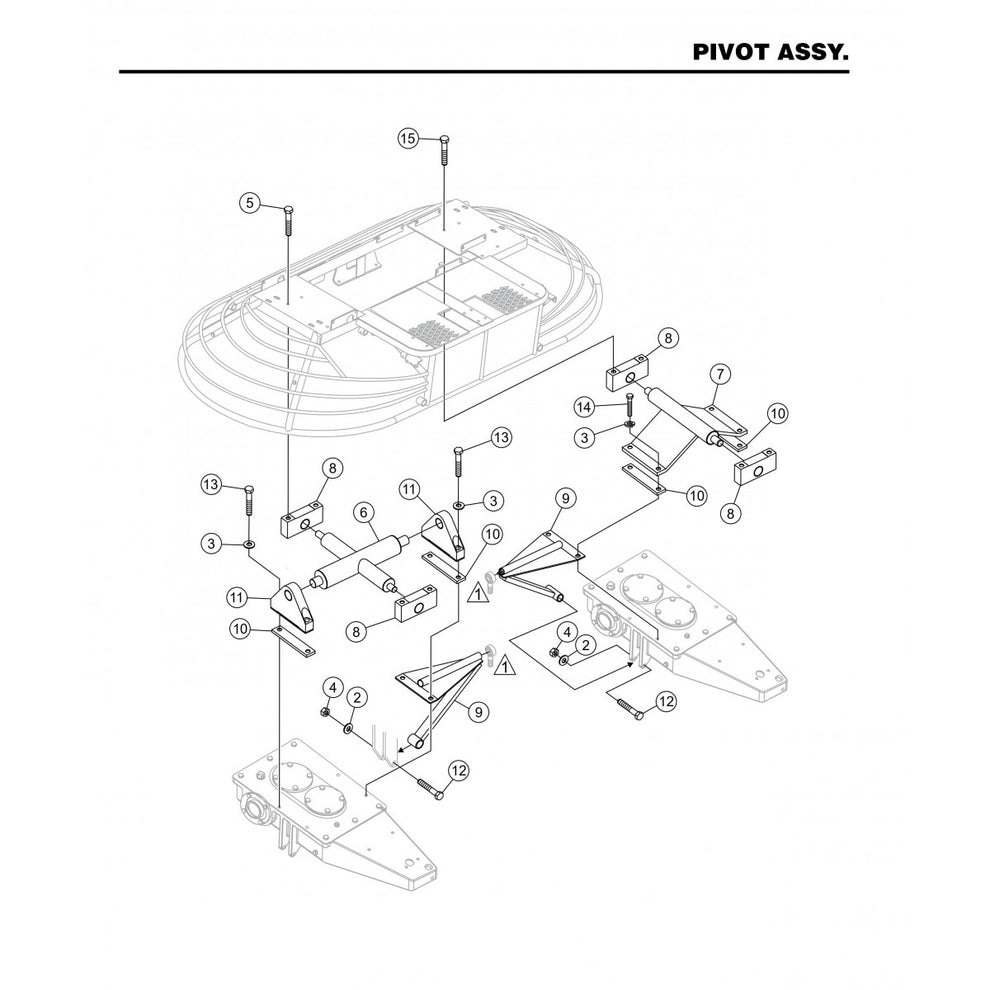 HHNG4 HHNG5 Pivot Assembly
