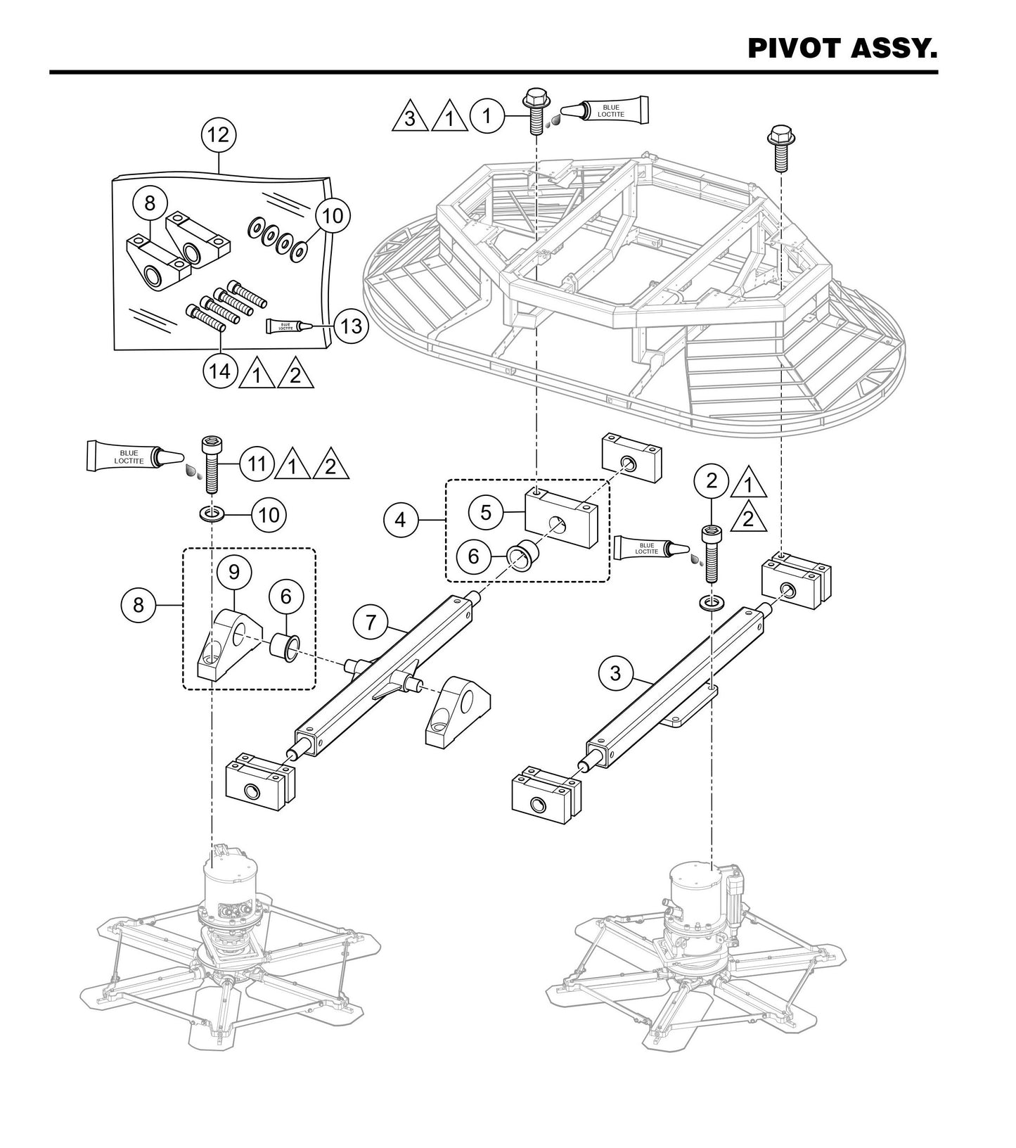 STXDF Pivot Assembly