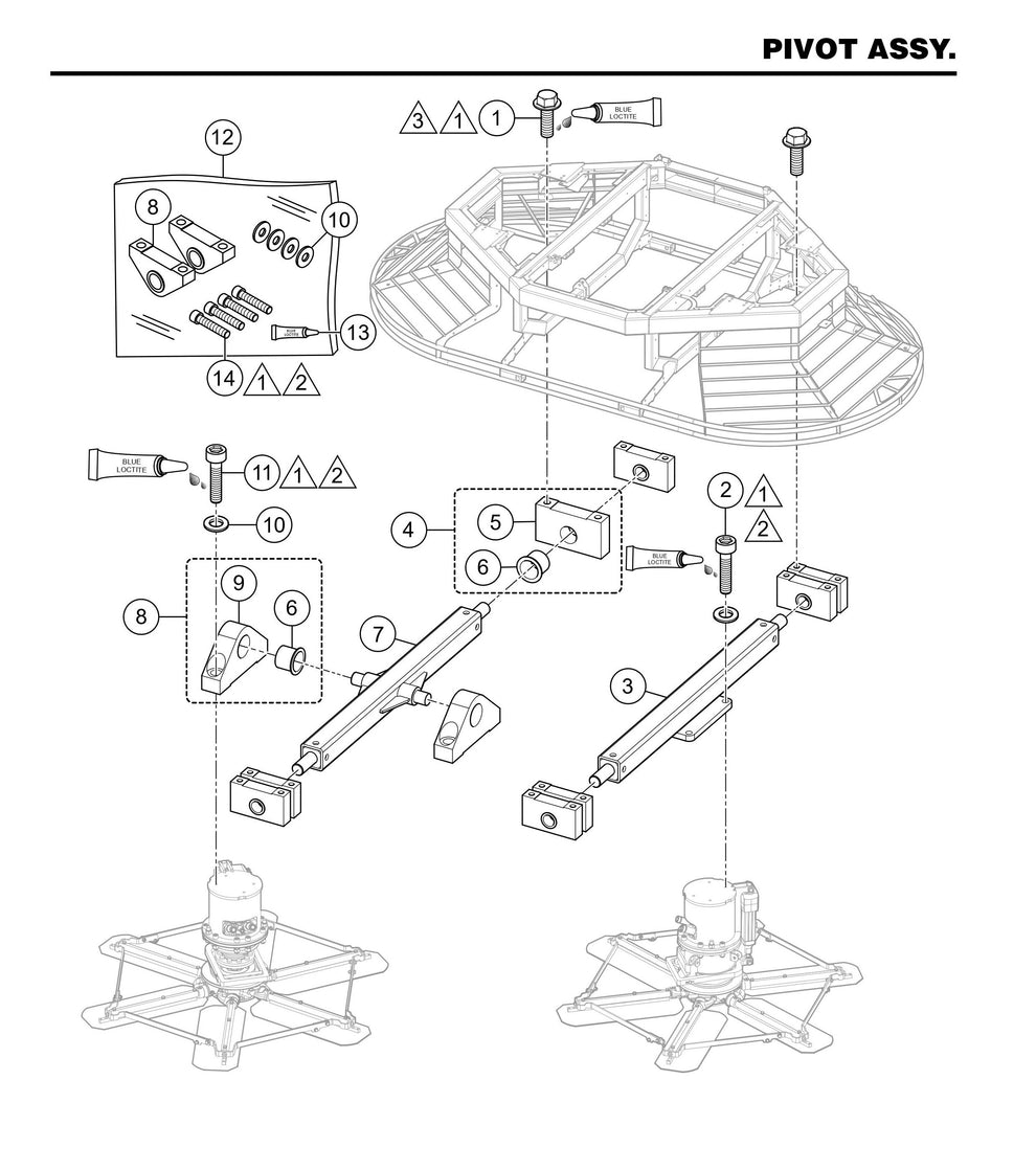 STXDF Pivot Assembly