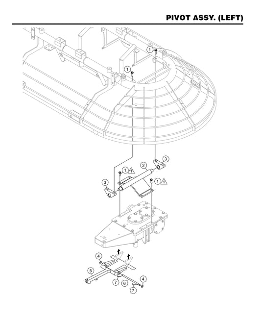 HHXD5 Pivot Assembly (Left)