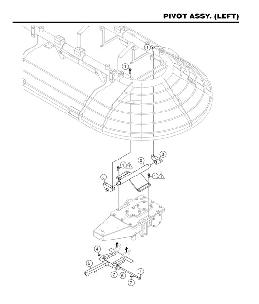 HHXG5 Pivot Assembly (Left)
