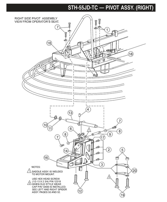 STH Pivot Assembly (Right)