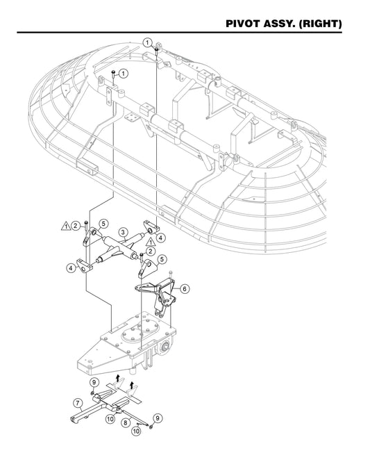 HHXG5 Pivot Assembly (Right)