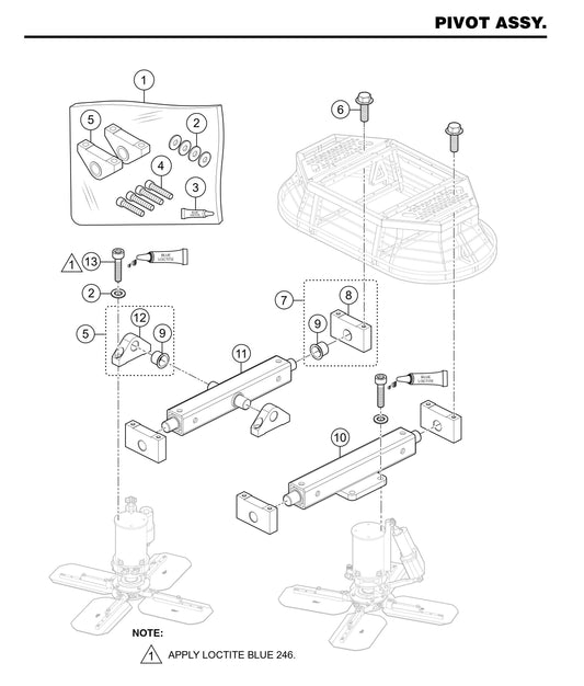 LD6 Pivot Assembly