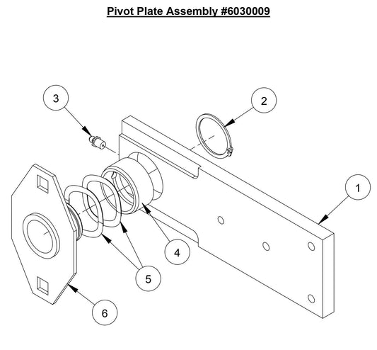 CC800M Pivot Plate Assembly