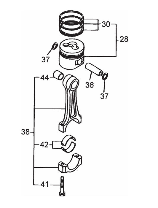 MVH-150D2 Piston Assembly Parts