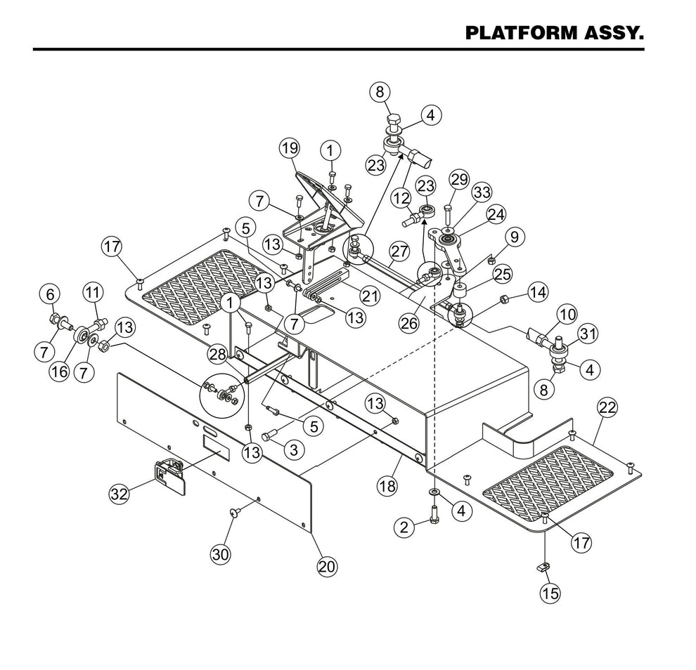STX55J6-Y6 Platform Assembly