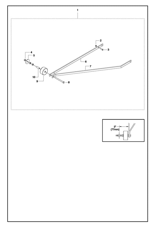 Pointer-Single For FS413 By Husqvarna
