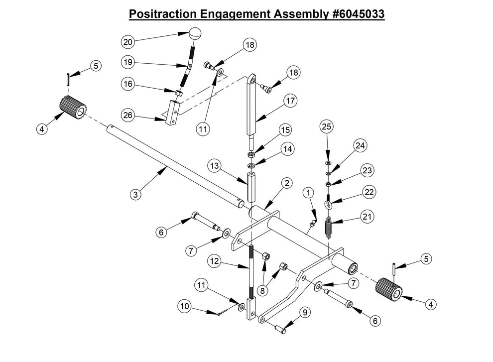 CC4144DXL Positraction Engagement Assembly