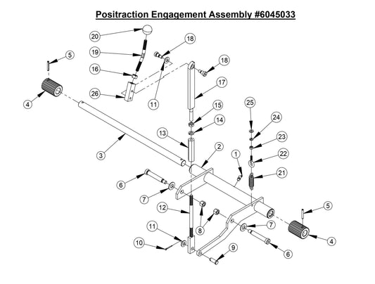 CC4144DXL-3 Positraction Engagement Assembly