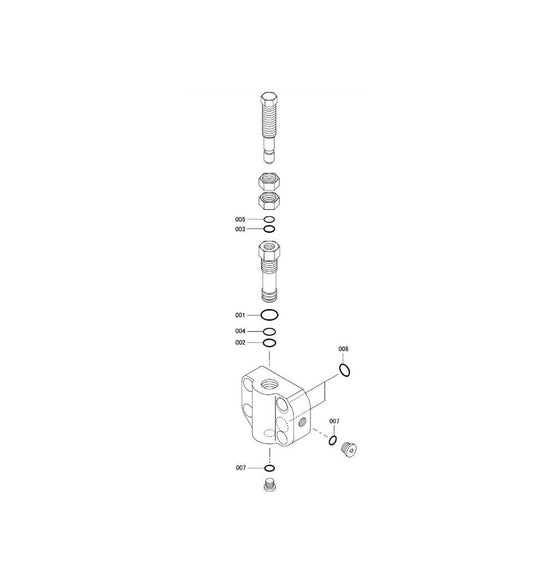 Pressure Control Valve Parts for Fx375 By Husqvarna