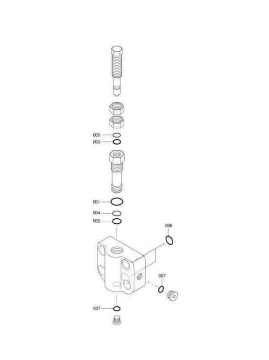 Pressure Control Valve Parts for FX770 By Husqvarna