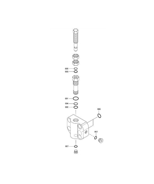 Pressure Control Valve Parts for Fx475 By Husqvarna