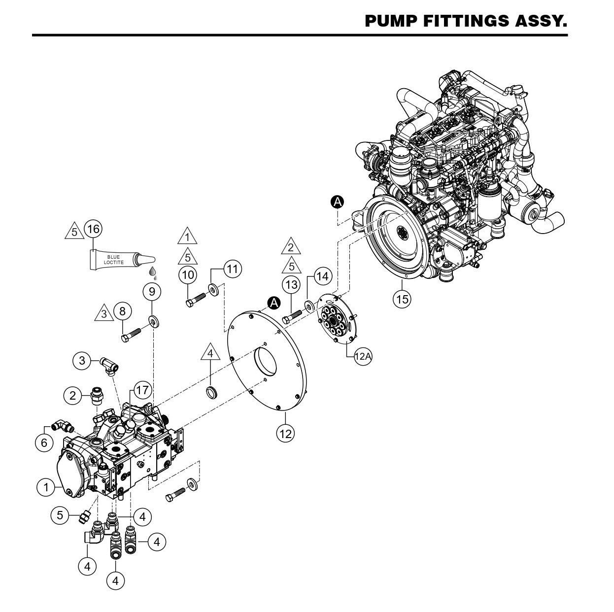 HTX6H Pump Fitting Assembly