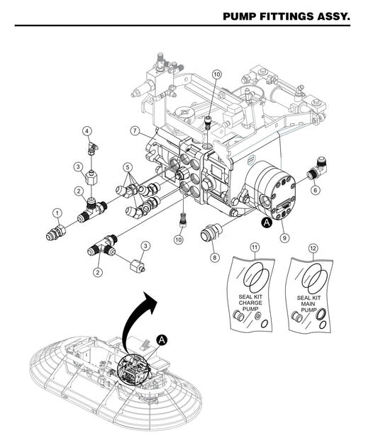 STXD6I Pump Fittings Assembly
