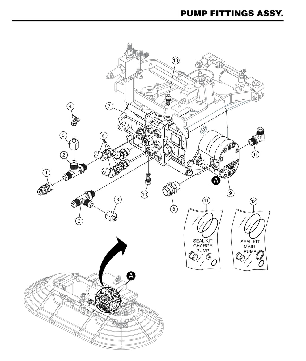 STXD6I Pump Fittings Assembly