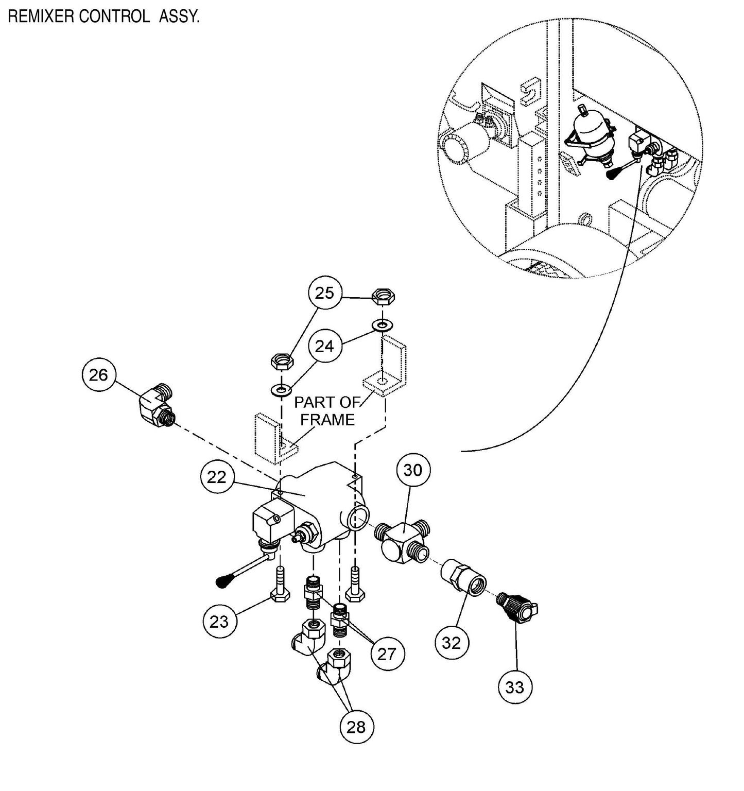 ST-45HRM CE Remixer Control Assembly Parts