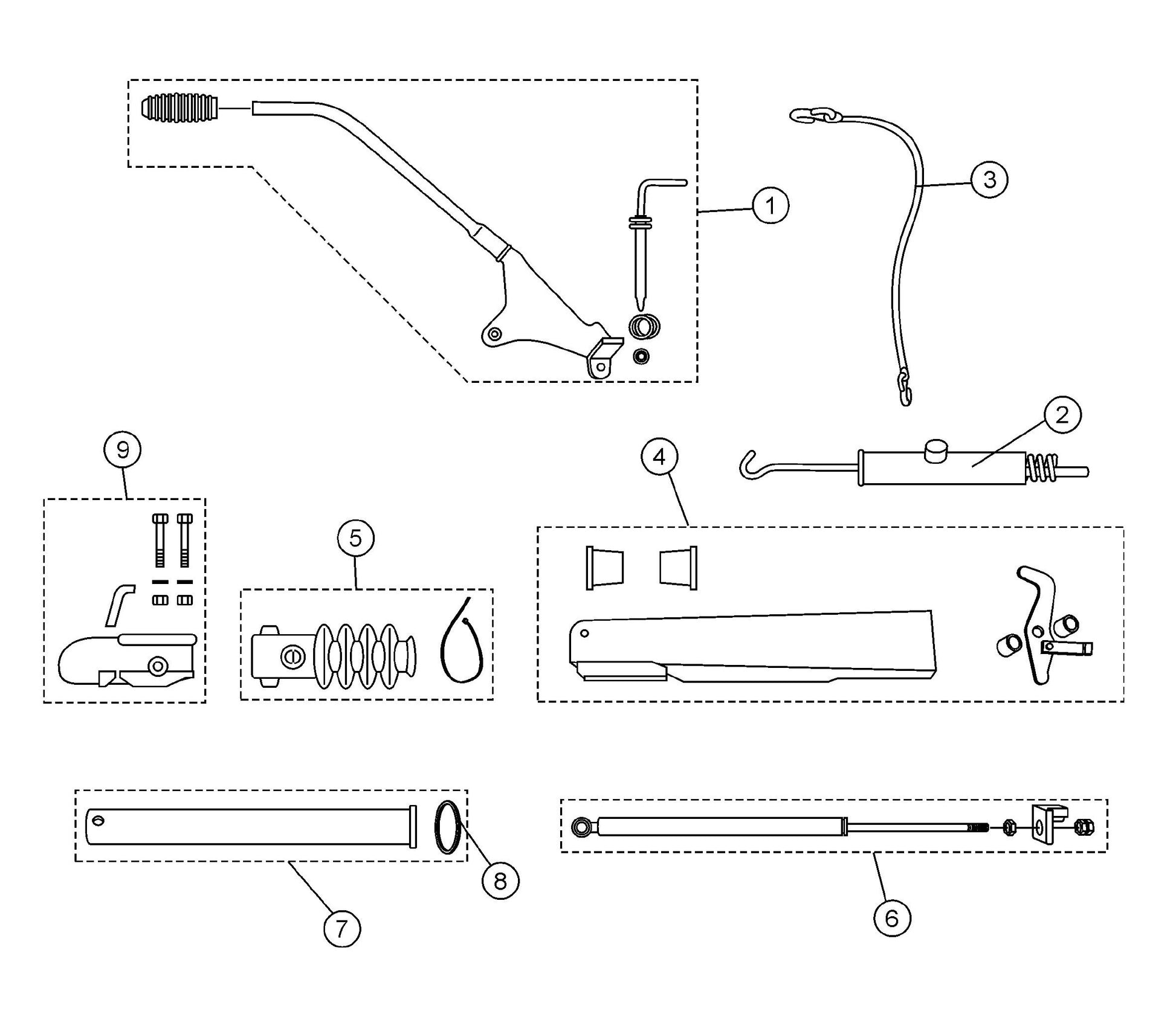 ST-45HRM CE Towing Coupler Assembly Parts