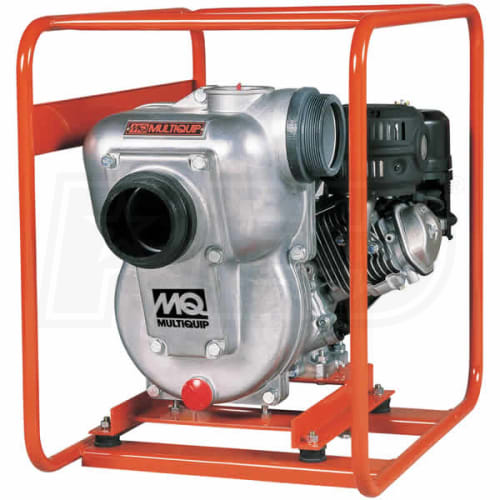 Multiquip QP402H 425 GPM 4&quot; Water Pump w/ Honda GX Engine