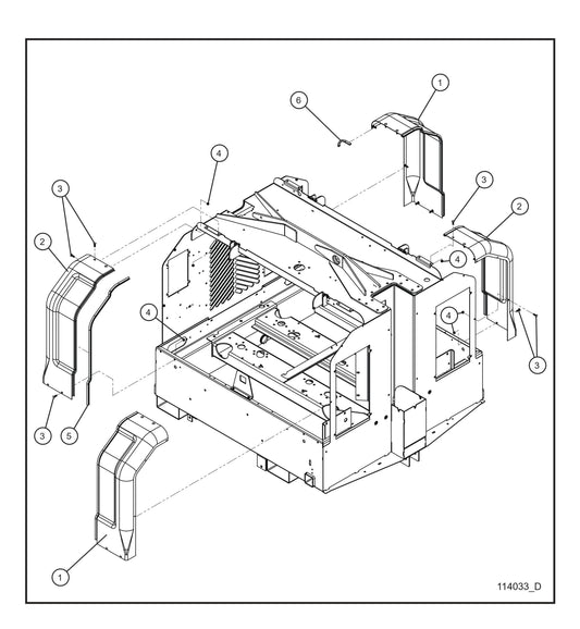 Maxi-Lite-Quarter Panels Parts By Allmand
