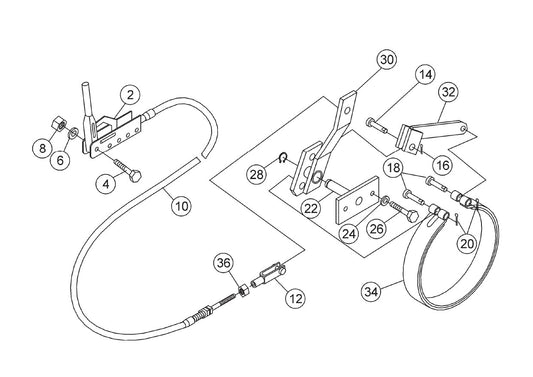 R2000H —  Brake Assy. Parts By Multiquip