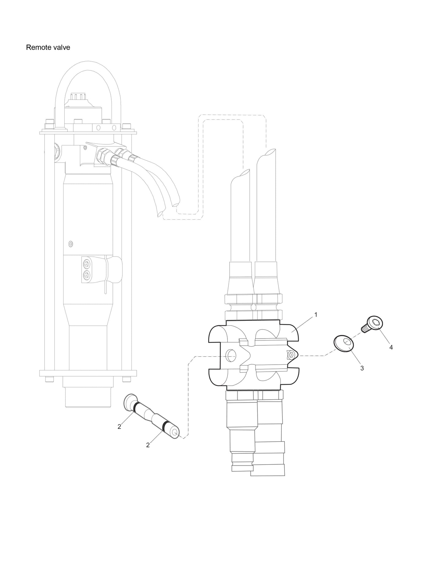 PDR 95 Remote Valve Post Deliver Heavy Duty Parts By Pneumatic Chicago