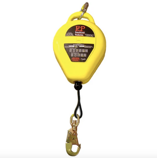 French Creek 50' Synthetic Rope Self-Retracting Lifeline RL50TZ