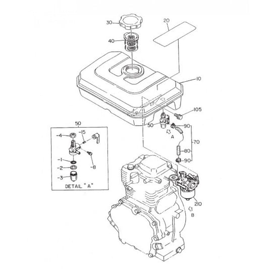 BA-Series Fuel Tank Assembly.Parts by Multiquip whiteman